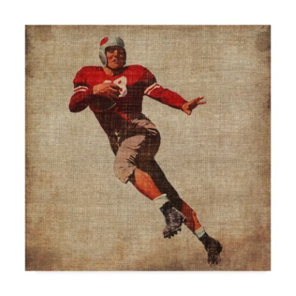 Trademark Fine Art John Butler 'Vintage Sports Iv' Canvas Art, 24x24 WAG03322-C2424GG